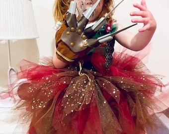Freddy Krueger Tutu Dress: Halloween Costume, Horror Movie Inspired