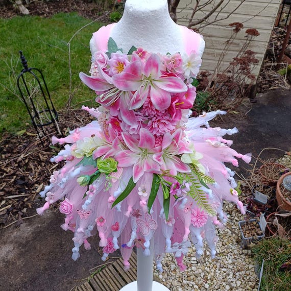 Lilli Flower Fairy Tutu Dress: Pink Lily Costume - Etsy Australia Lilli Flower Fairy Tutu Dress: Pink Lily Costume - Etsy Australia