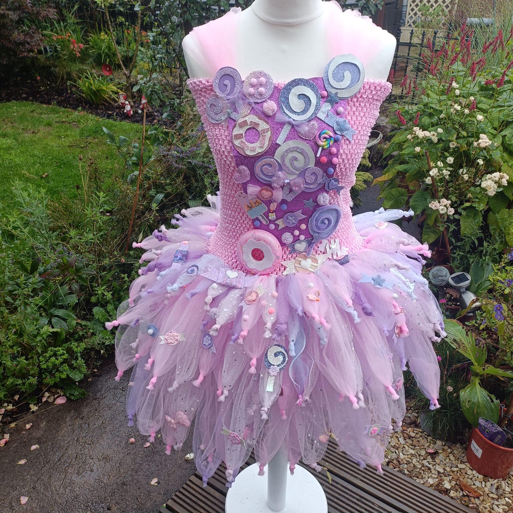 Mallow Princess Fairy Tutu Dress: Candy Costume, Birthday Party