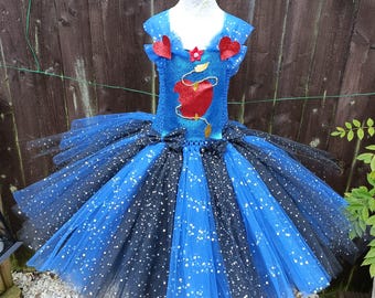 evie descendants 2 blue dress Evie