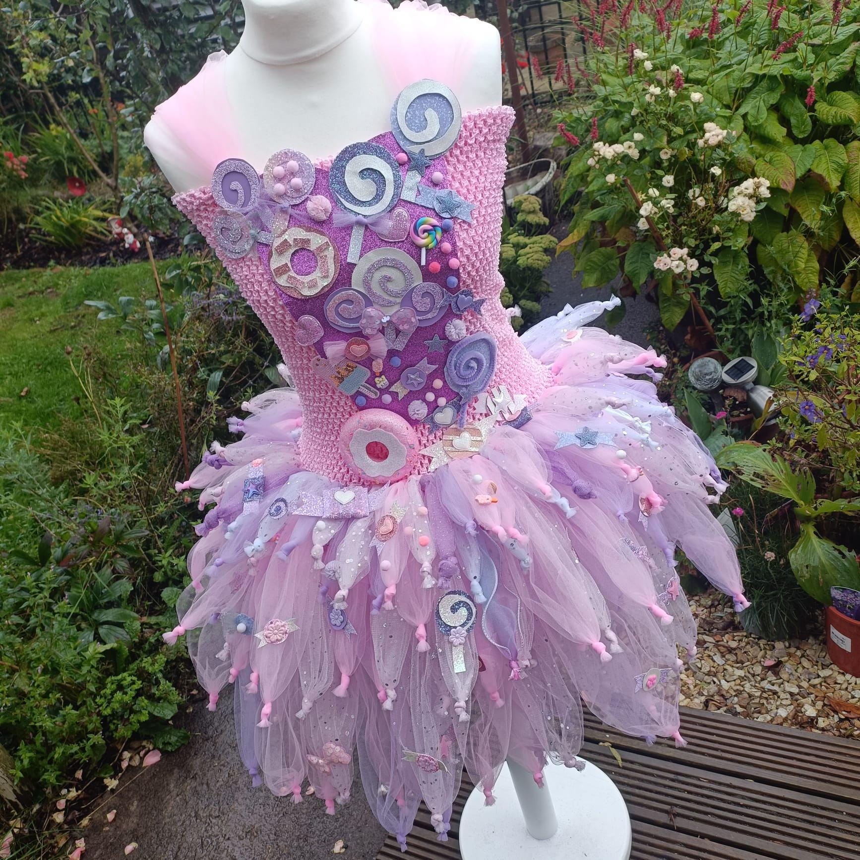 Mallow Princess Fairy Tutu Dress: Candy Costume, Birthday Party