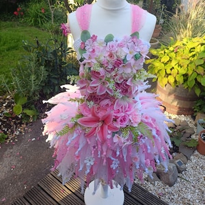 lily fairy dresses Water Lily & Butterfly Midi Dress  Fairy Tong