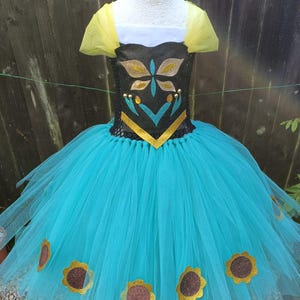 Anna Frozen Green Dress Pattern - Etsy