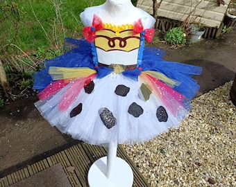 Cowgirl Tutu Dress: Jessie Inspired Costume - Halloween, Birthday, Faerie Parade