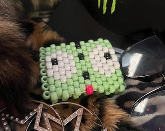 invader zim GIR kandi cuff bracelet