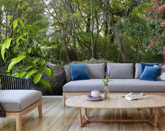 Golden Gate Park Wallpaper, San Francisco Photo Mural, Peel and Stick