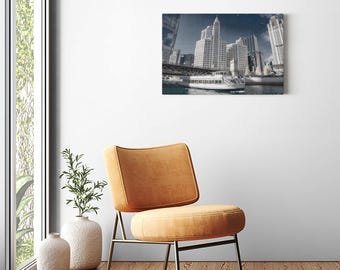 Canvas - Ready To Hang - Chicago Cruise - Photo Art By Anna Miller