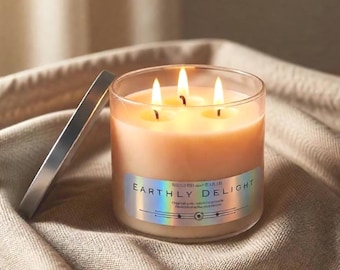 Luxury Fragrance Candle by Heaven and Earth - Earthly Delight