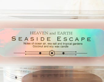 Luxury Fragrance Wax Melt by Heaven and Earth - Seaside Escape