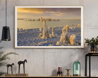 Photo Art by Anna Miller- Mono Lake Tufas, California