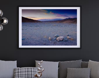 Archival Print -Death Valley Dusk, Ca, Usa