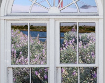 Golden Gate Bridge Wall Mural, Crissy Field View, San Francisco Window Decal