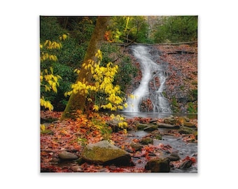 Canvas Tile - 8x8 - Smoky Mountains, Tennessee