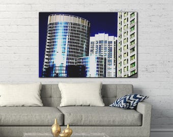 Canvas - Ready To Hang - Chicago Skyscrapers Ii - Photo Art By Anna Miller