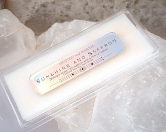 Luxury Fragrance Wax Melt by Heaven and Earth - Sunshine and Saffron