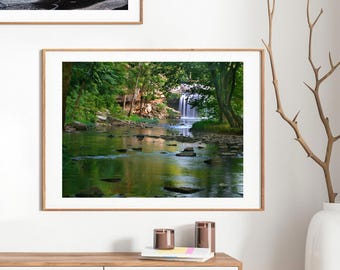 Photo Art by Anna Miller- Cataract Falls, Indiana