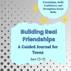 I'm Making Friends – Teen Journal for Ages 13–15 | Social Skills, Self-Esteem, Guided Prompts, Friendship Workbook for Teens