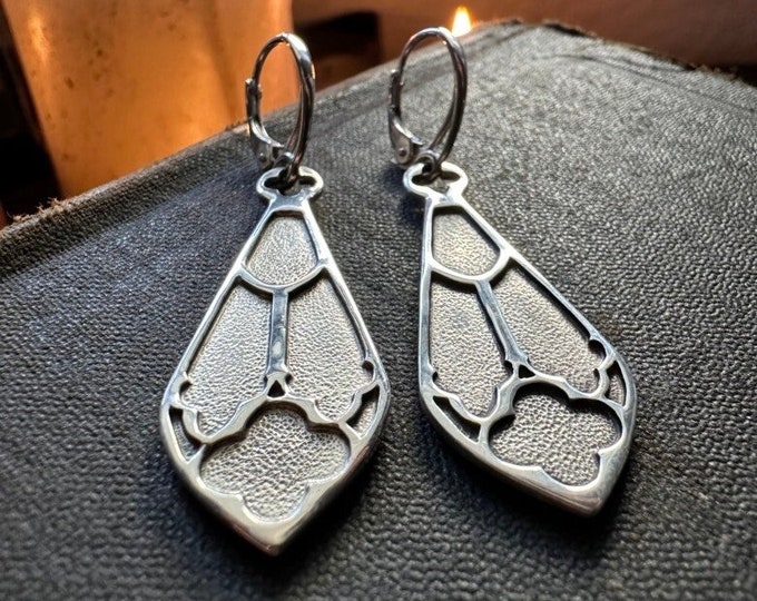 Rose Window Earrings