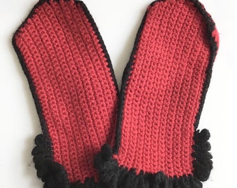 1900s Handknit Mittens