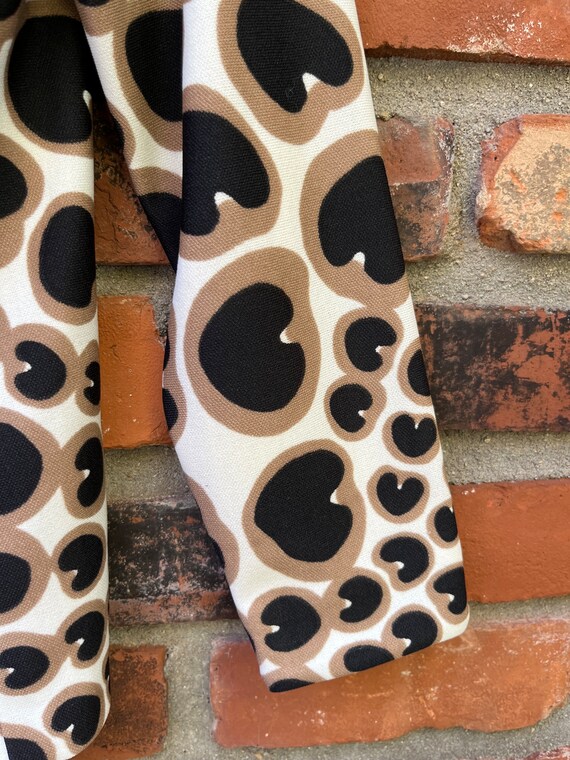 Mod 1980s Polyester Crop Jacket - image 4