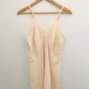 Vintage Banner Girl Nylon Slip