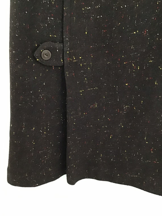 Vintage 1960s Wool “Confetti” Pencil Skirt - image 5