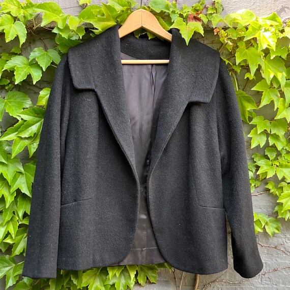 1950s Wool Crop Jacket - image 9