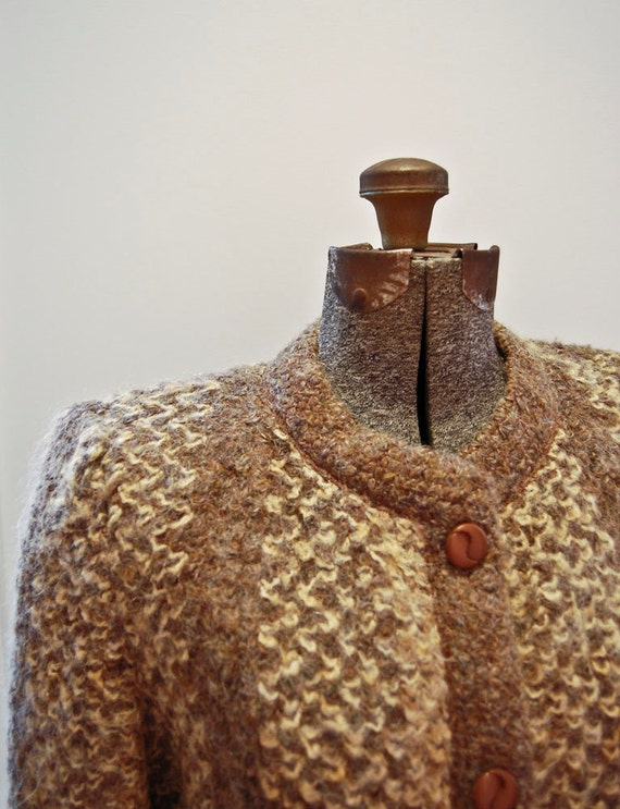 Vintage Lilli Ann Mohair Knit Jacket - image 3