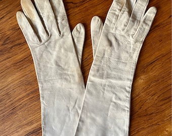 Dawnelle Leather Gloves Size 7.5, Vintage