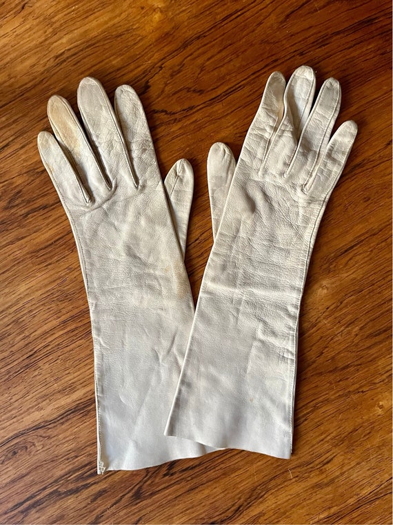 Dawnelle Leather Gloves Size 7.5, Vintage