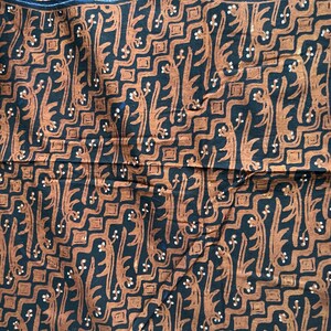 Vintage Indonesian Batik Fabric Panel image 4