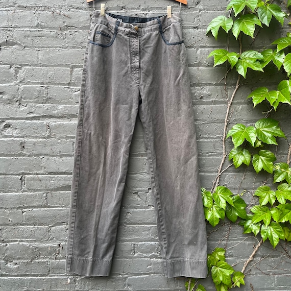 Escada Sport Military Style Trimmed Jeans Size 42 - Etsy 