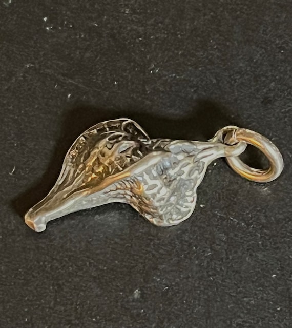 Sterling Silver Conch Shell Charm - image 1