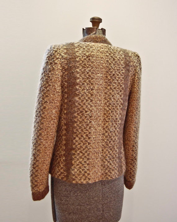 Vintage Lilli Ann Mohair Knit Jacket - image 4