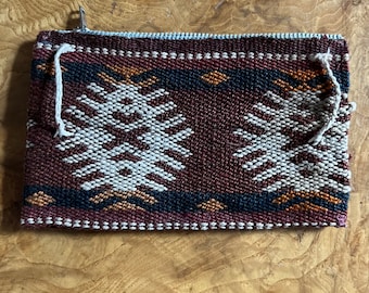Vintage Handwoven Belt Bag/Central American
