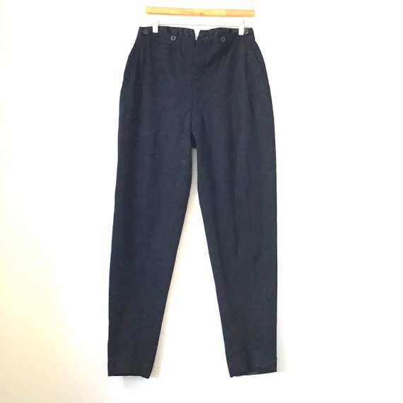 パンツ 80s US NAVY Wool Sailor Pants Vintage US Navy Sailor Wide Leg Pants 100% Wool 30