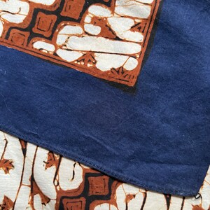 Vintage Indonesian Batik Fabric Panel image 7