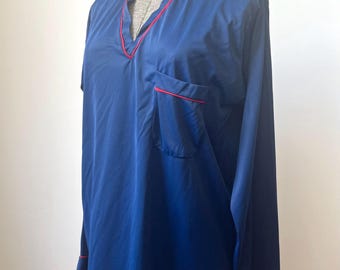 Vintage Munsingwear nylon slaapshirt voor heren