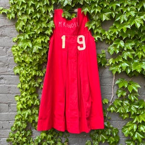 1950s Red Cotton Athletic Dress With Bloomers - Etsy