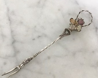 Vintage 800 Silver Hor d’Oeuvre Fork