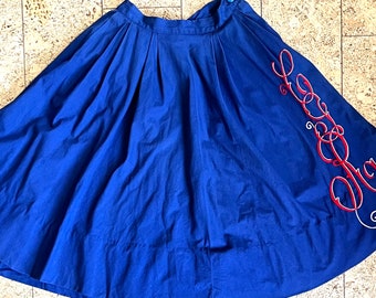 1950s Circle Skirt with Monogram