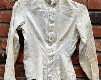 Antiques 1880s Victorian Cotton Blouse