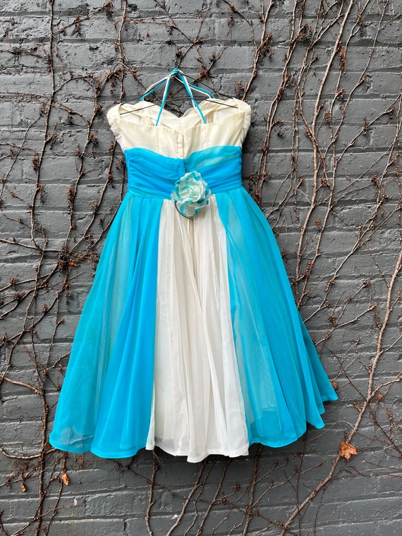 1950s Tulle Prom Dress - image 5