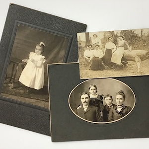 Group of Three Early 20th Century Photographs