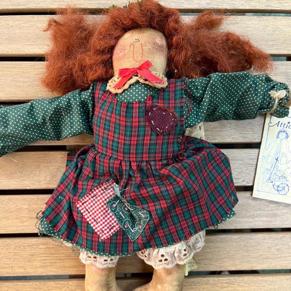 Attic Babies Kerribelle Handcrafted Doll - Etsy