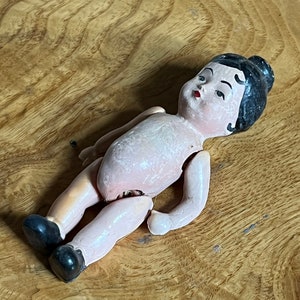 Antique German Edi Jointed Celluloid Doll