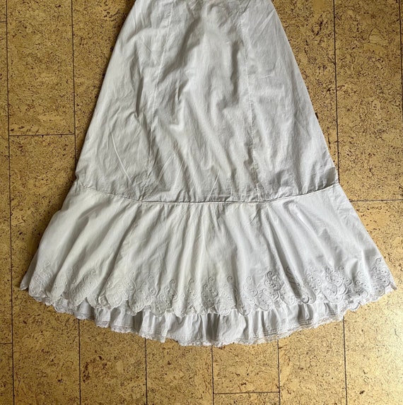 Araminta Cotton Victorian Maxi Skirt