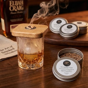 Coperchio Affumicatore Per Cocktail In Acrilico – Foro Per Iniezione Di Fumo, Lavabile, Ideale Per Bar E Cucina