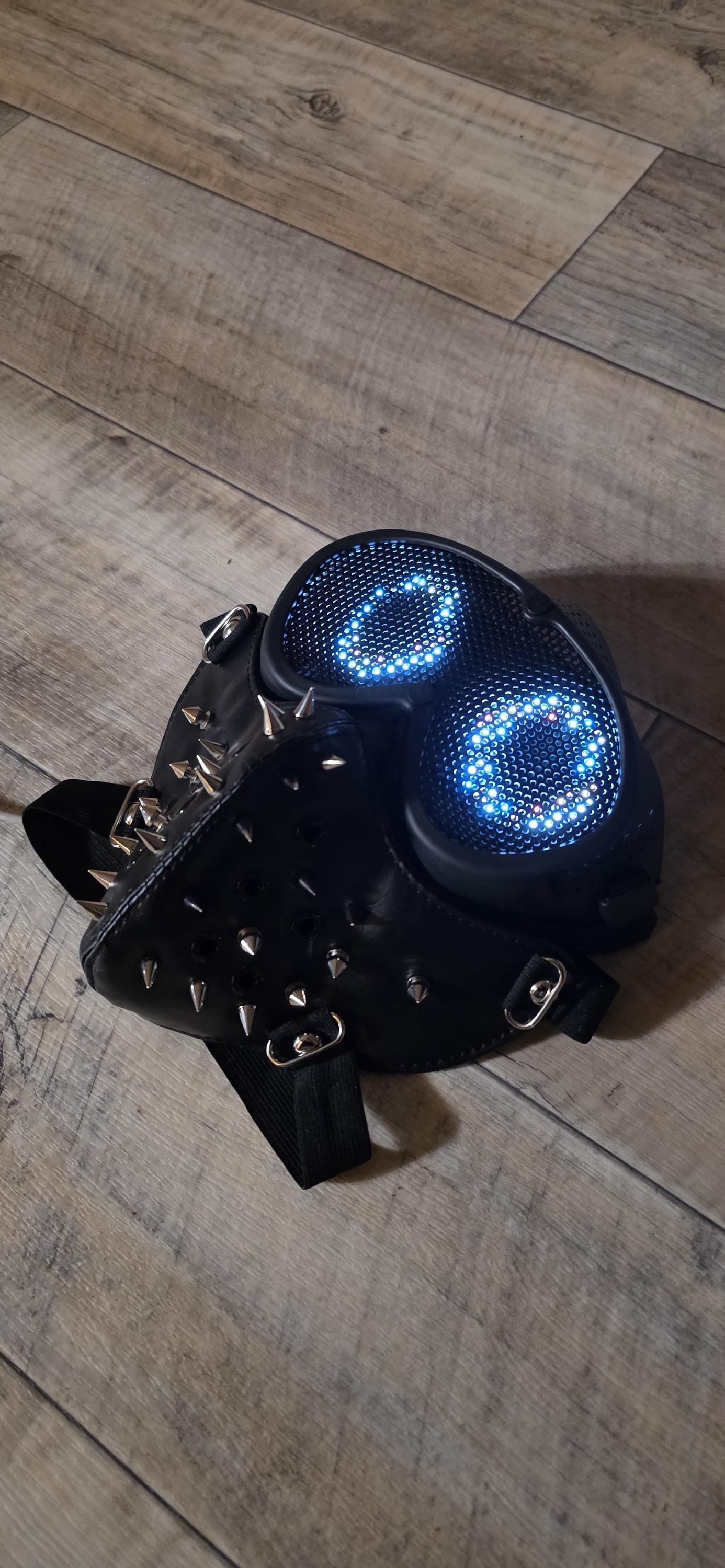 Led Programable Mask Bluetooth Programmable LED Mask - Bluetooth APP Remoteable - Etsy