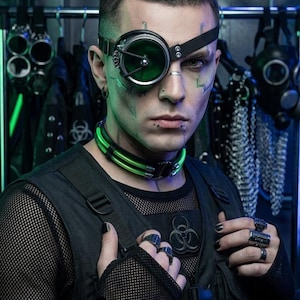 Cyber Gothic Goggle - One Eye Patch